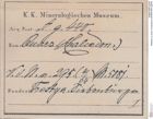 Etiketten zu Quarz (Chalcedon) (NHMW-MIN-Ag440)